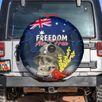Australia ANZAC Day Spare Tire Cover Freedom Ain't Free