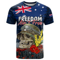 Australia ANZAC Day T Shirt Freedom Ain't Free
