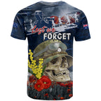 Australia ANZAC Day T Shirt Freedom Ain't Free