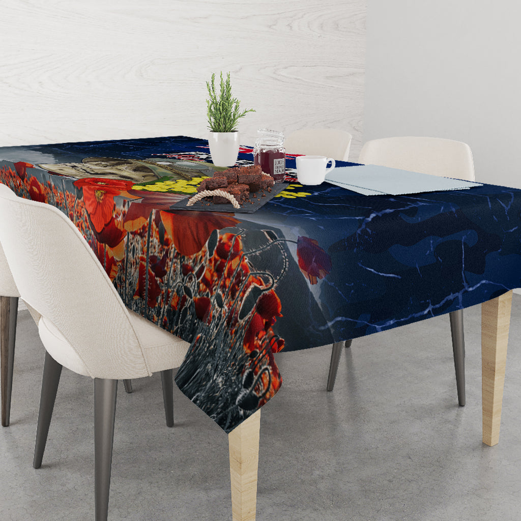 Australia ANZAC Day Tablecloth Freedom Ain't Free