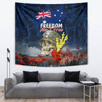 Australia ANZAC Day Tapestry Freedom Ain't Free