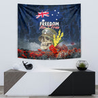Australia ANZAC Day Tapestry Freedom Ain't Free