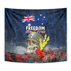 Australia ANZAC Day Tapestry Freedom Ain't Free