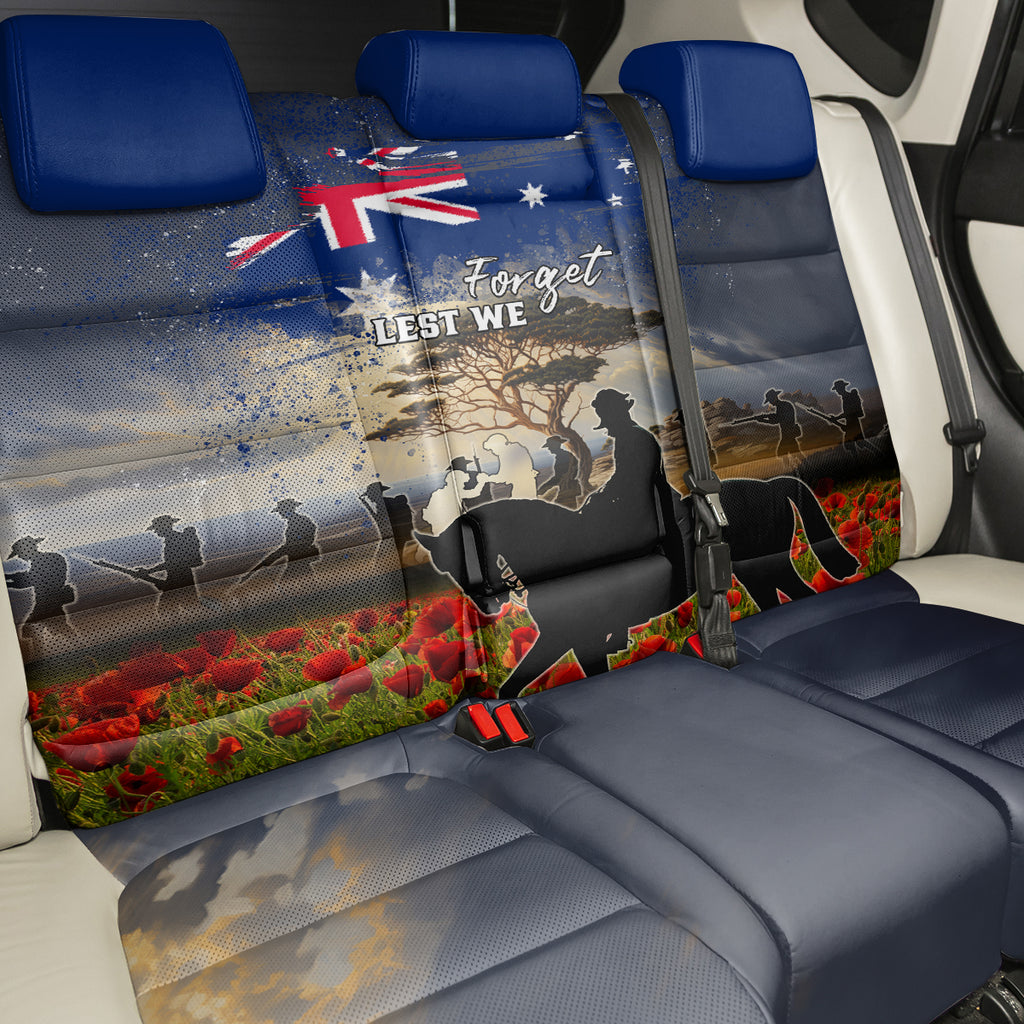 Australia ANZAC Day Back Car Seat Cover The Lonesome Pine
