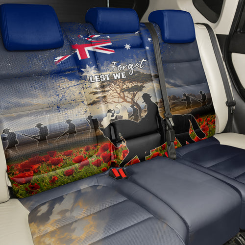 Australia ANZAC Day Back Car Seat Cover The Lonesome Pine