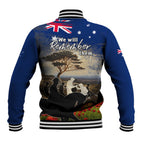 Australia ANZAC Day Baseball Jacket The Lonesome Pine