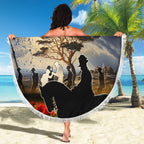 Australia ANZAC Day Beach Blanket The Lonesome Pine
