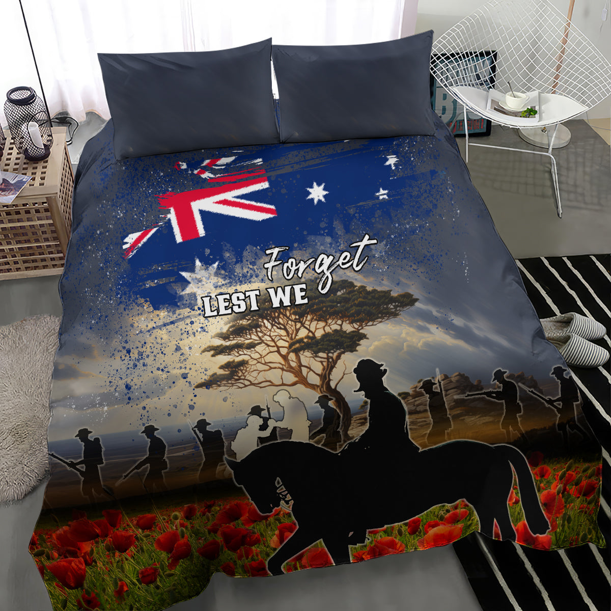 Australia ANZAC Day Bedding Set The Lonesome Pine