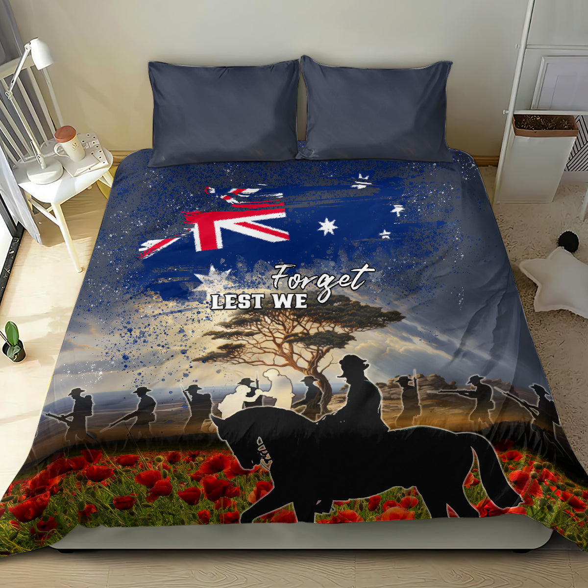 Australia ANZAC Day Bedding Set The Lonesome Pine