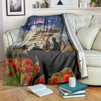 Australia ANZAC Day Blanket The Lonesome Pine