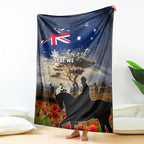 Australia ANZAC Day Blanket The Lonesome Pine