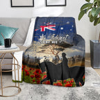 Australia ANZAC Day Blanket The Lonesome Pine
