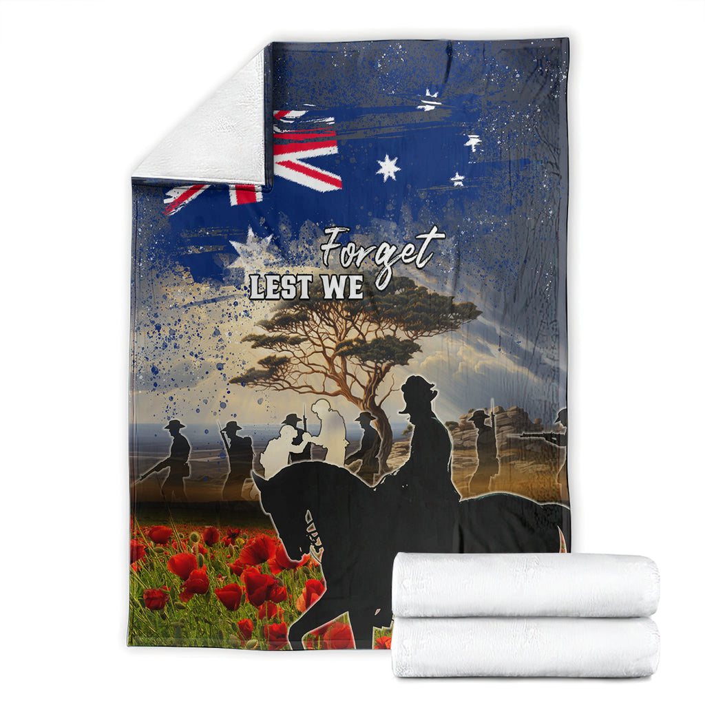 Australia ANZAC Day Blanket The Lonesome Pine