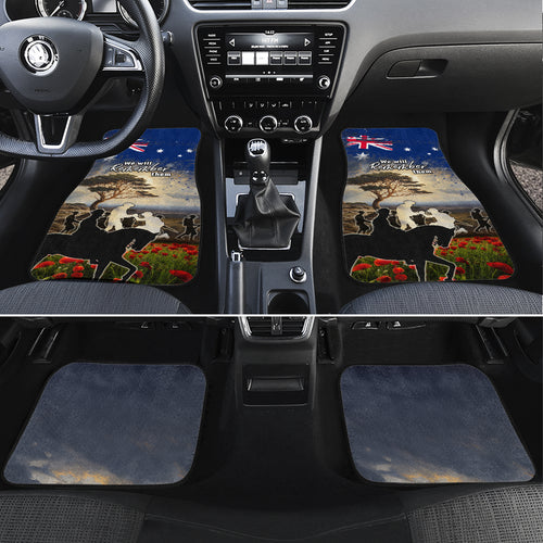 Australia ANZAC Day Car Mats The Lonesome Pine