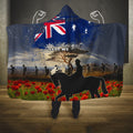 Australia ANZAC Day Hooded Blanket The Lonesome Pine