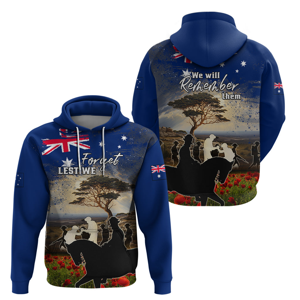 Australia ANZAC Day Hoodie The Lonesome Pine