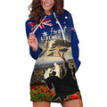 Australia ANZAC Day Hoodie Dress The Lonesome Pine