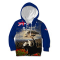 Australia ANZAC Day Kid Hoodie The Lonesome Pine