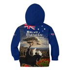 Australia ANZAC Day Kid Hoodie The Lonesome Pine