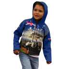 Australia ANZAC Day Kid Hoodie The Lonesome Pine