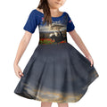 Australia ANZAC Day Kid Short Sleeve Dress The Lonesome Pine