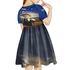 Australia ANZAC Day Kid Short Sleeve Dress The Lonesome Pine