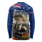 Australia ANZAC Day Long Sleeve Shirt The Lonesome Pine