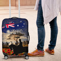 Australia ANZAC Day Luggage Cover The Lonesome Pine