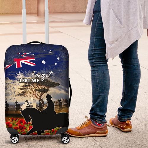 Australia ANZAC Day Luggage Cover The Lonesome Pine