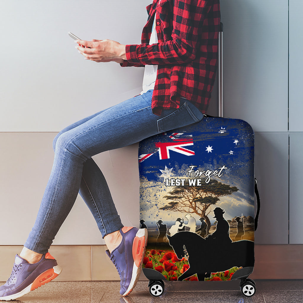 Australia ANZAC Day Luggage Cover The Lonesome Pine