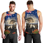 Australia ANZAC Day Men Tank Top The Lonesome Pine