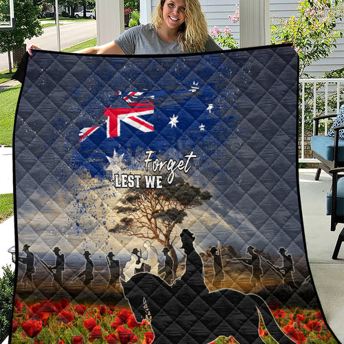 Australia ANZAC Day Quilt The Lonesome Pine