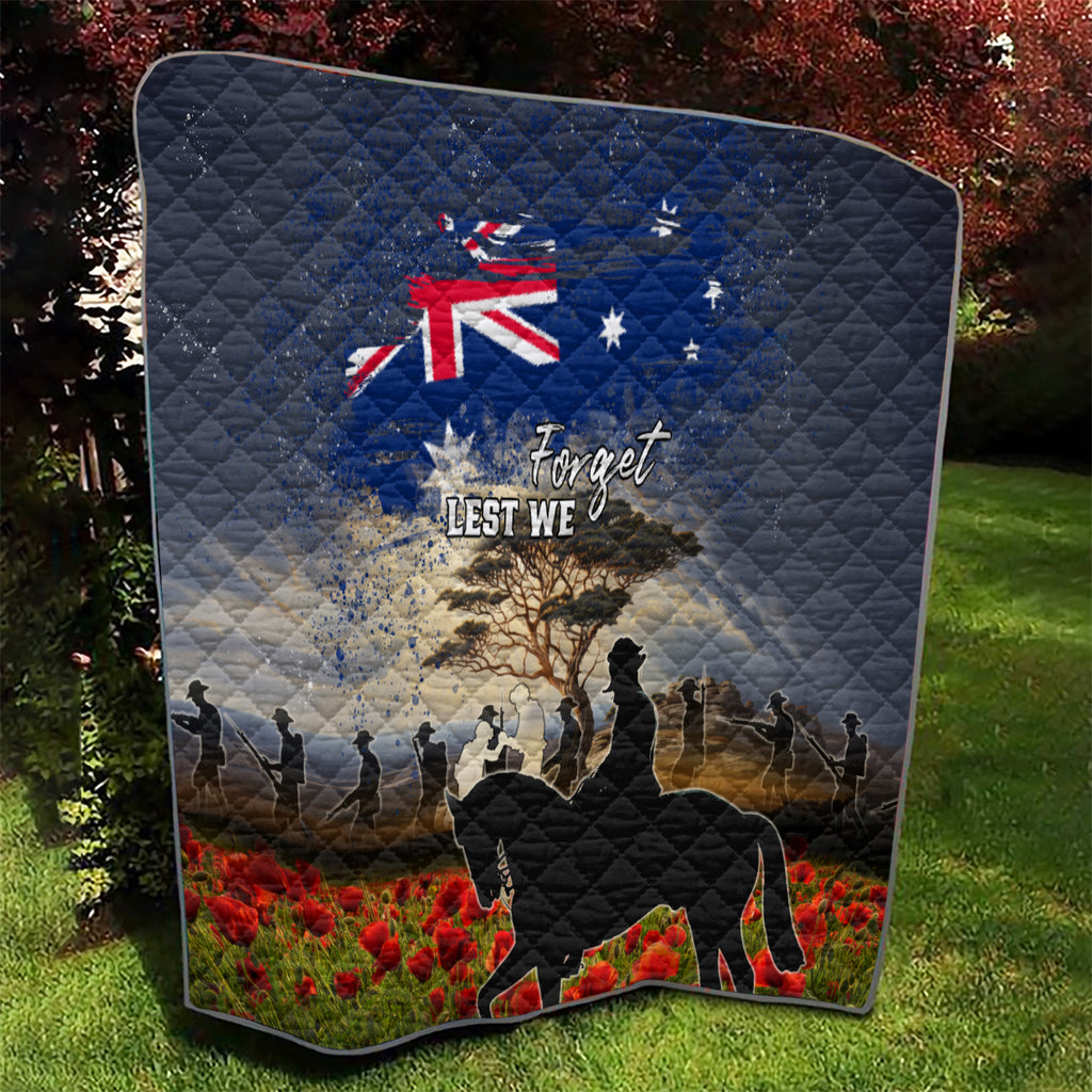 Australia ANZAC Day Quilt The Lonesome Pine