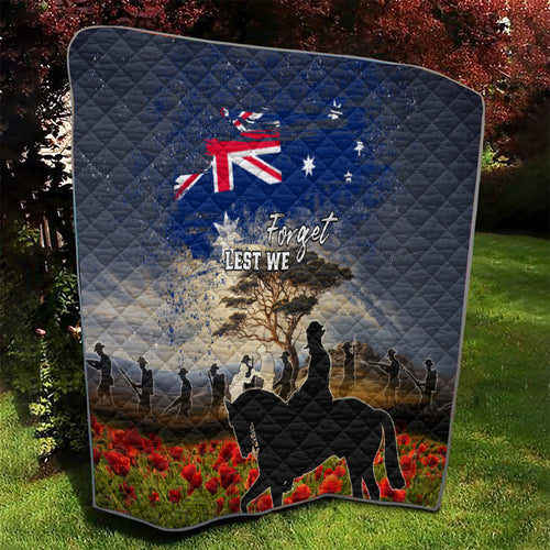 Australia ANZAC Day Quilt The Lonesome Pine