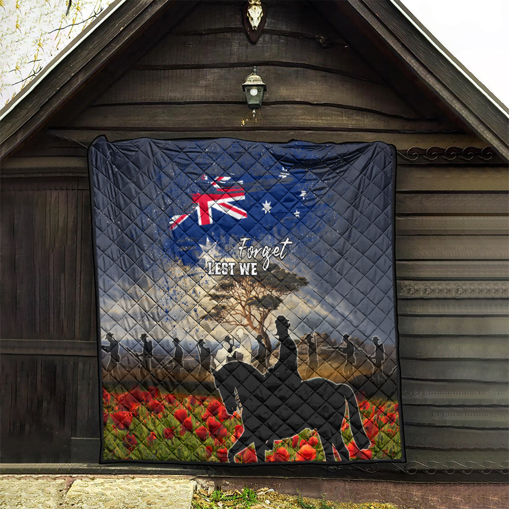 Australia ANZAC Day Quilt The Lonesome Pine