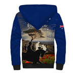 Australia ANZAC Day Sherpa Hoodie The Lonesome Pine
