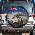 Australia ANZAC Day Spare Tire Cover The Lonesome Pine