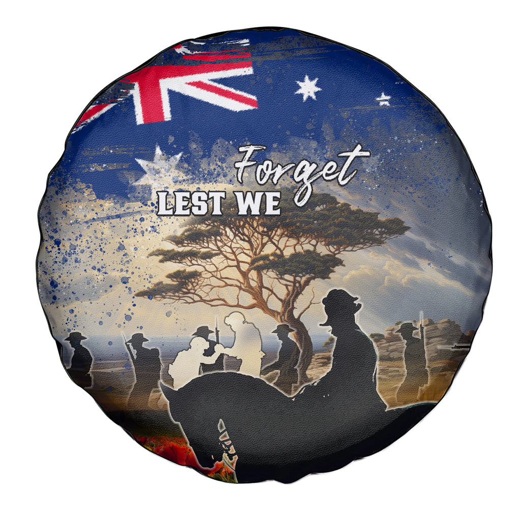 Australia ANZAC Day Spare Tire Cover The Lonesome Pine