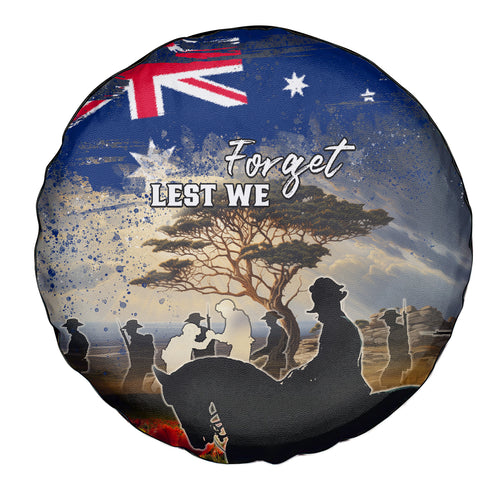 Australia ANZAC Day Spare Tire Cover The Lonesome Pine