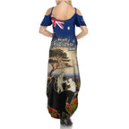Australia ANZAC Day Summer Maxi Dress The Lonesome Pine