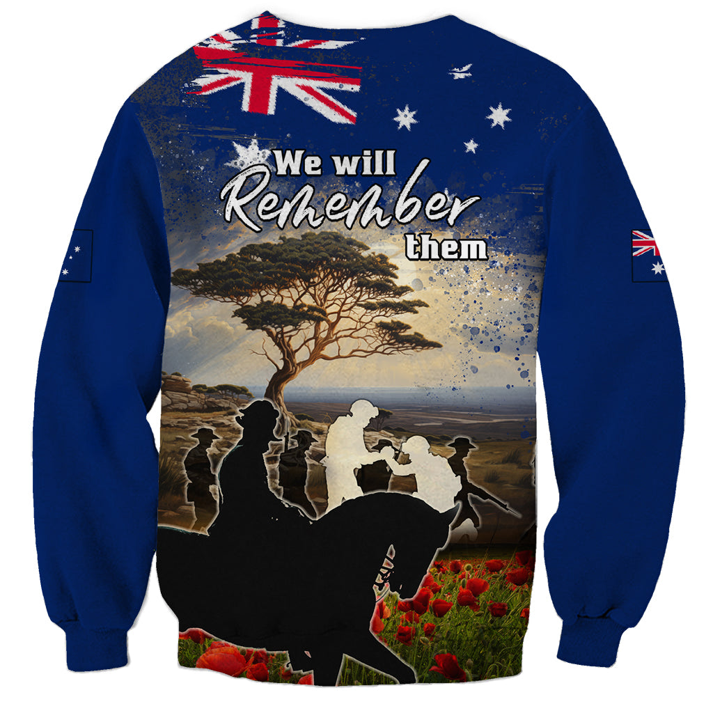 Australia ANZAC Day Sweatshirt The Lonesome Pine