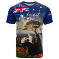 Australia ANZAC Day T Shirt The Lonesome Pine