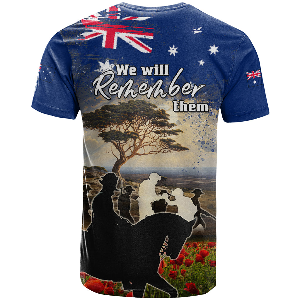 Australia ANZAC Day T Shirt The Lonesome Pine