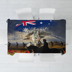Australia ANZAC Day Tablecloth The Lonesome Pine
