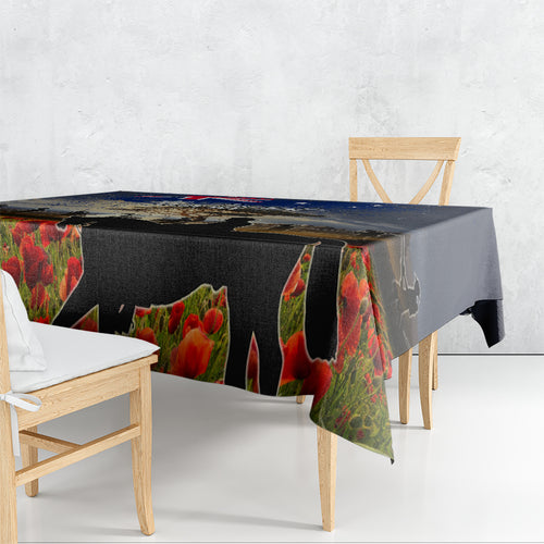 Australia ANZAC Day Tablecloth The Lonesome Pine