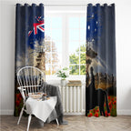 Australia ANZAC Day Window Curtain The Lonesome Pine
