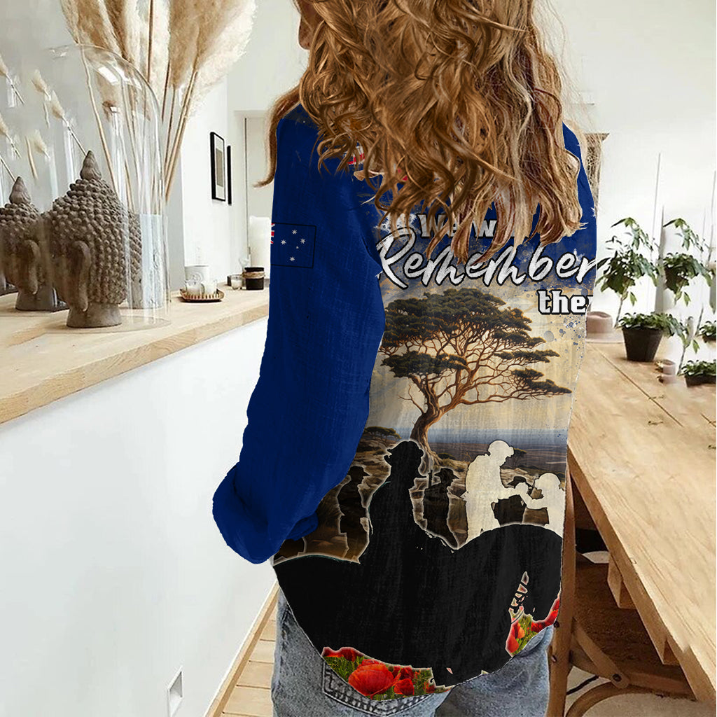 Australia ANZAC Day Women Casual Shirt The Lonesome Pine