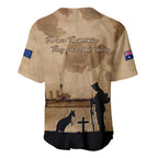 Australia ANZAC Day Baseball Jersey HMAS Sydney I Chatham-Class Light Cruiser