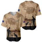 Australia ANZAC Day Baseball Jersey HMAS Sydney I Chatham-Class Light Cruiser