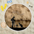 Australia ANZAC Day Beach Blanket HMAS Sydney I Chatham-Class Light Cruiser